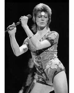 David Bowie pop singer