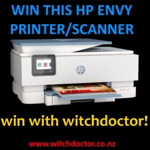Win an HP Printer with the good Witchdoctor
