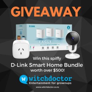 Win a D-Link Smart Home Bundle with Witchdoctorv