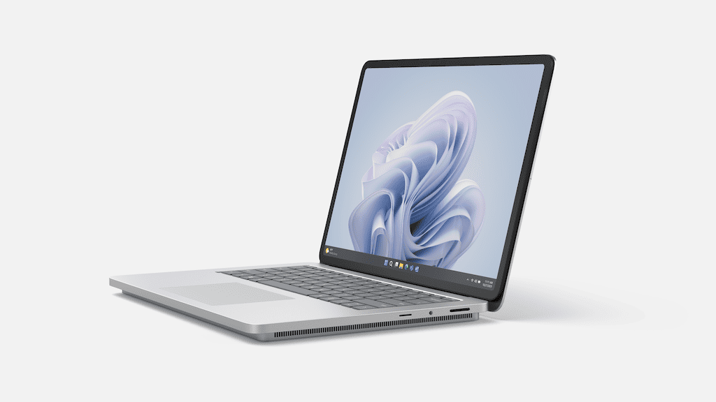 Microsoft's surface-laptop-studio-2 now has a slinky aluminium chassis -  less heft & more portability