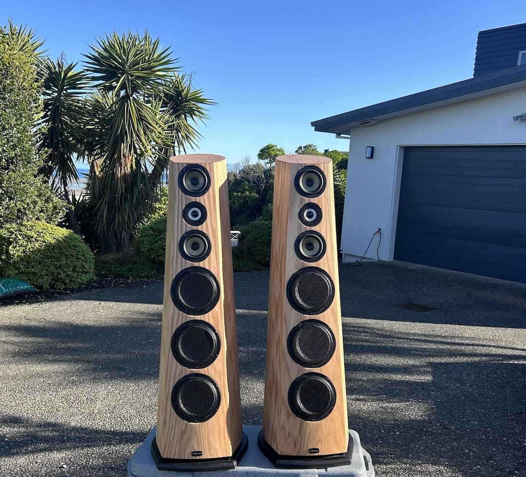 Theophany, Airo, loudspeakers, floorstanding, New Zealand, hi-fi, review