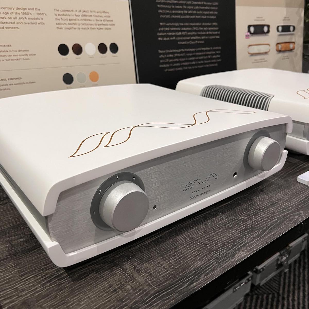 JAVA Hi-Fi amplifiers shows Edinburgh Washington DC Playback Distribution